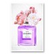 Chanel No 5 Perfume Flowers in Purple