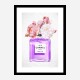 Chanel No 5 Perfume Flowers in Purple