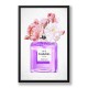Chanel No 5 Perfume Flowers in Purple