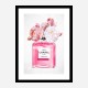 Chanel No 5 Perfume Flowers in Pink