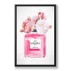 Chanel No 5 Perfume Flowers in Pink