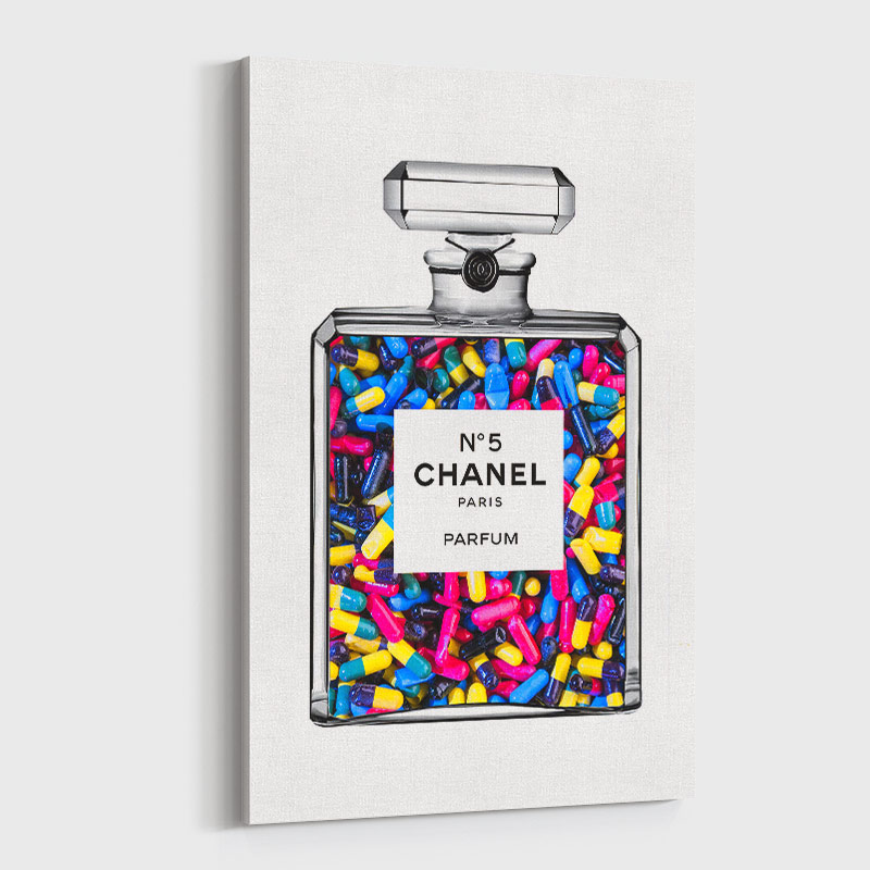 Chanel Perfume Art Print