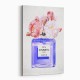 Chanel No 5 Perfume Flowers in Blue