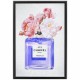 Chanel No 5 Perfume Flowers in Blue