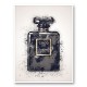 Coco Noir Dark Art Print