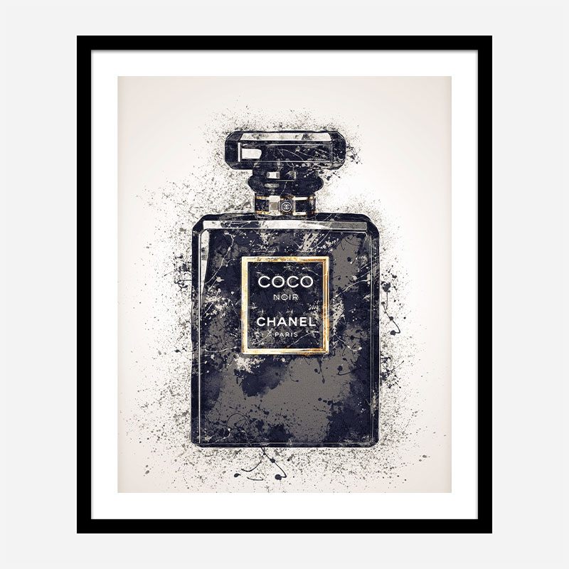 Coco Noir Dark Art Print