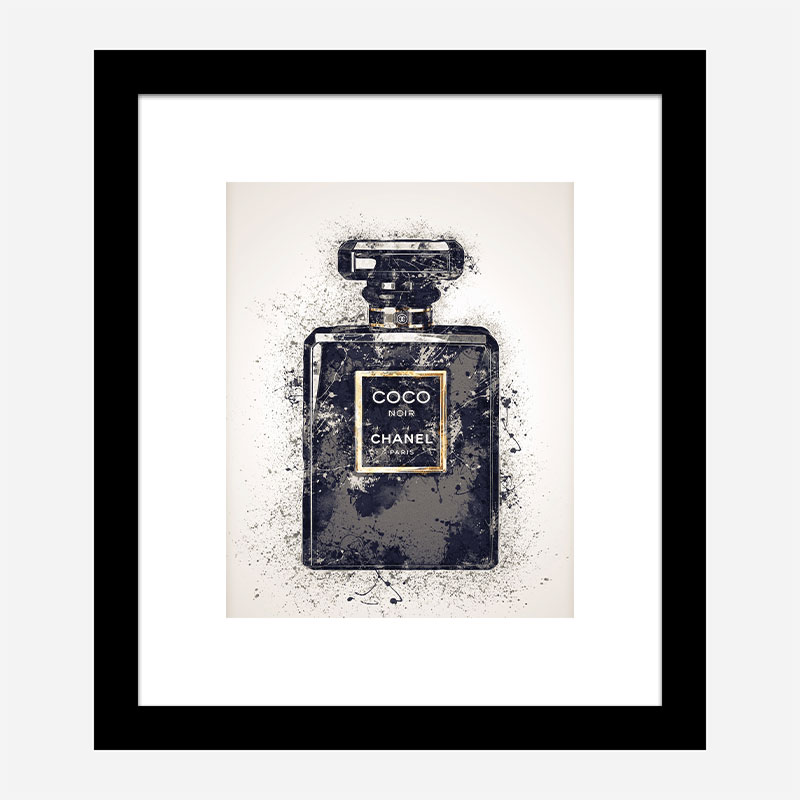 Coco Noir Dark Art Print