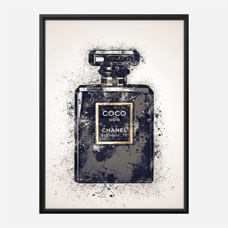 Coco Noir Dark Art Print