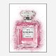 Pink Chanel No 5 Art Print