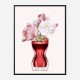 Le Belle Perfume Flowers Art Print