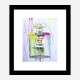 Yellow No 5 Art Print Yellow No 5 Art Print