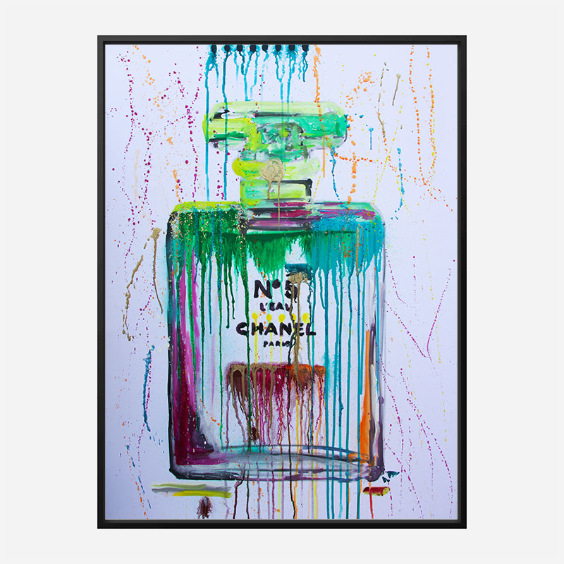 Green No 5 Art Print Green No 5 Art Print
