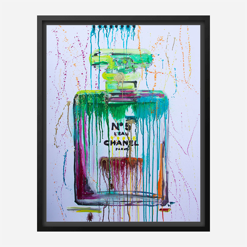 Green No 5 Art Print Green No 5 Art Print