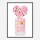 Donna Rosa Perfume Pink Art Print