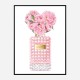 Donna Rosa Perfume Pink Art Print