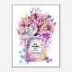 Chanel No 5 Pink Flowers Art Print Chanel No 5 Pink Flowers Art Print