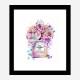 Chanel No 5 Pink Flowers Art Print Chanel No 5 Pink Flowers Art Print