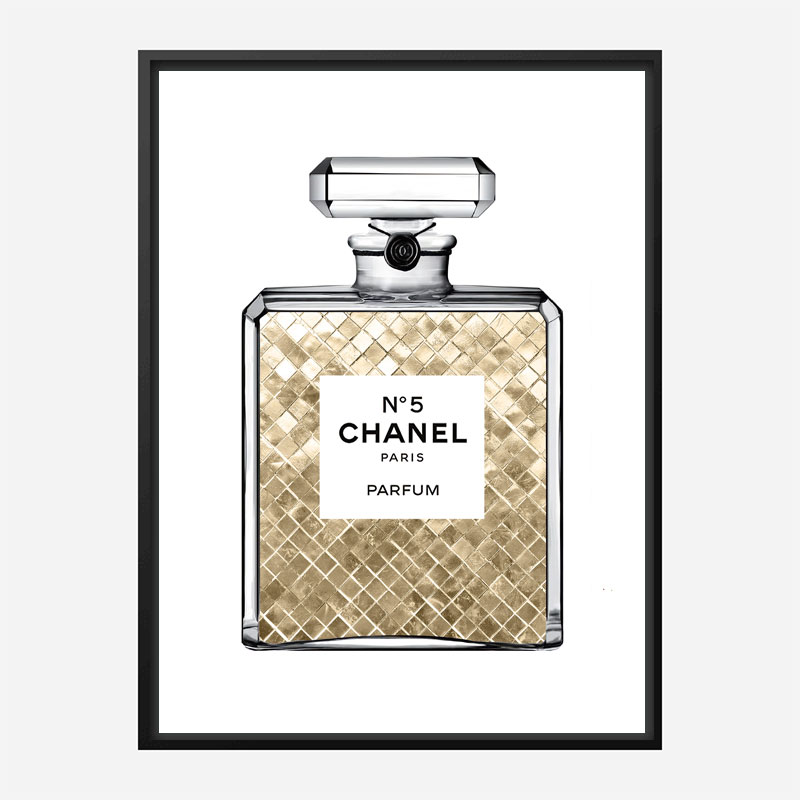 Martina Pavlova Canvas Wall Decor Prints - CC ( Fashion > Fashion Brands > Chanel art) - 26x40 in