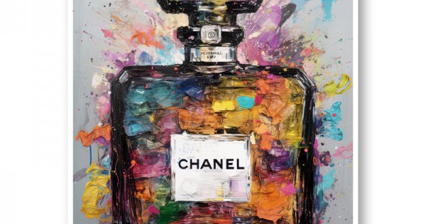 CHANEL N°5 アートプリント 大判 CHANEL No.5, Surfer Girl, Artist Proof Print 22'x 15'x