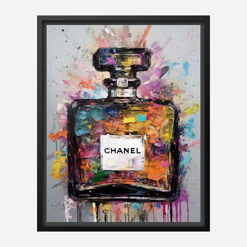 Coco Chanel Finished Painting