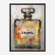 Chanel No 5 Abstract Grunge