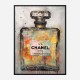 Chanel No 5 Abstract Grunge