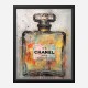 Chanel No 5 Abstract Grunge