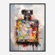 Chanel No 5 Grunge Perfume Bottle Art