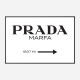 Prada Marfa Sign Wall Art