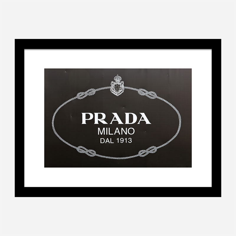 Prada Sign Wall Art