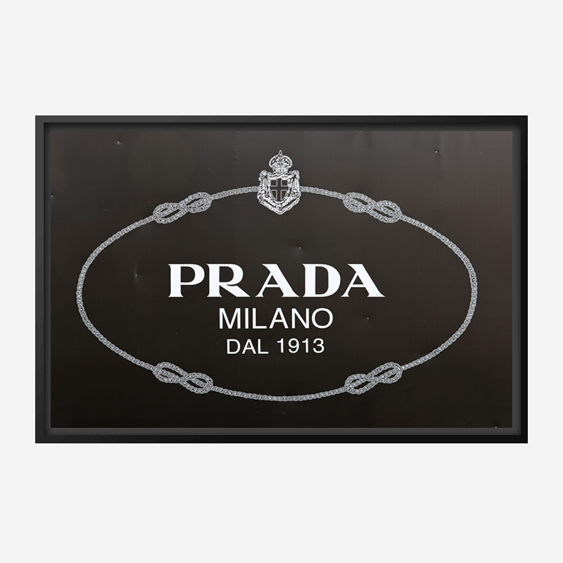 Prada Sign Wall Art