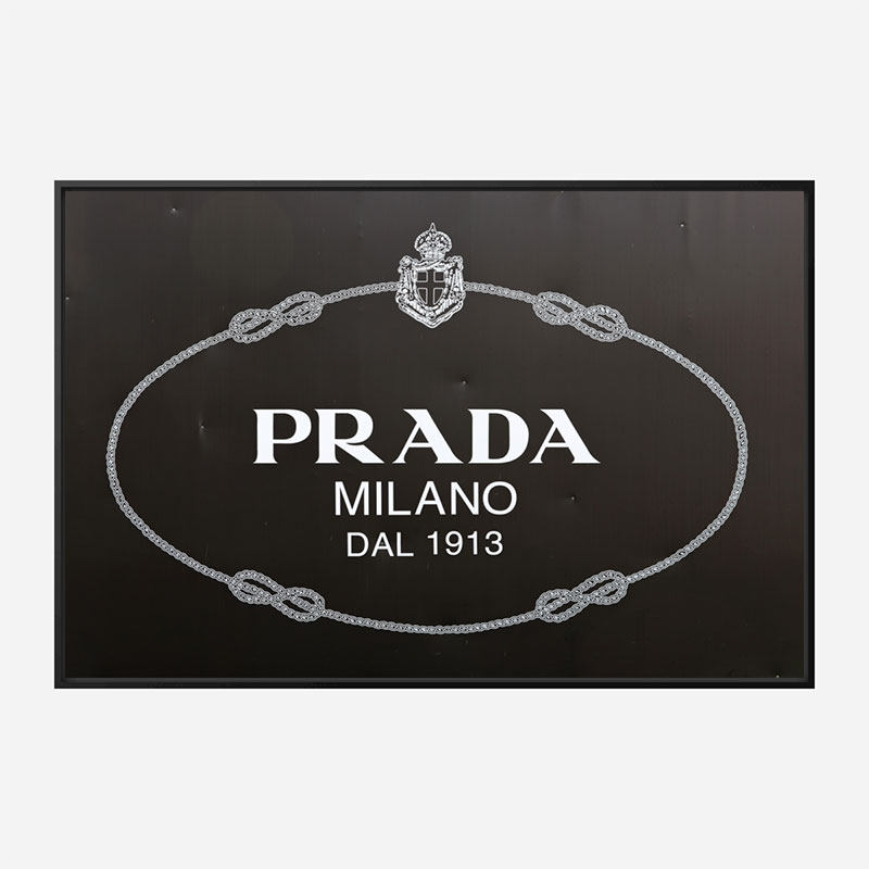 Prada Sign Wall Art