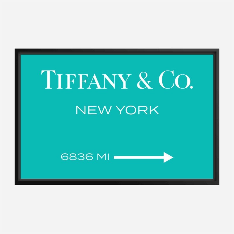 Tiffany & Co. Sign Wall Art