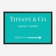 Tiffany & Co. Sign Wall Art