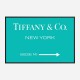 Tiffany & Co. Sign Wall Art