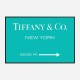 Tiffany & Co. Sign Wall Art