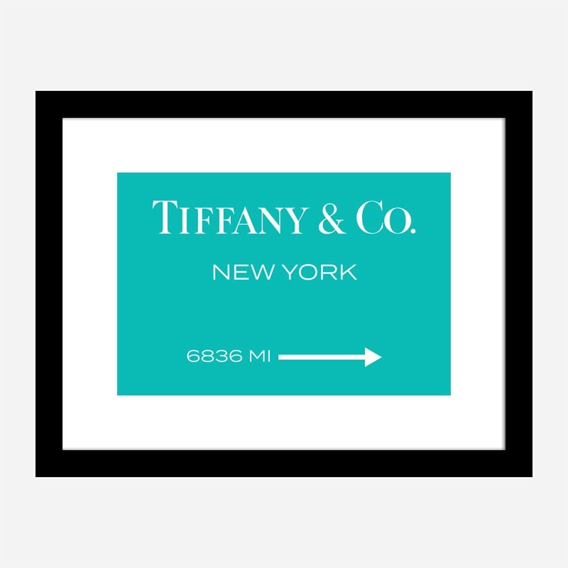 Tiffany & Co. Sign Wall Art