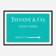 Tiffany & Co. Sign Wall Art