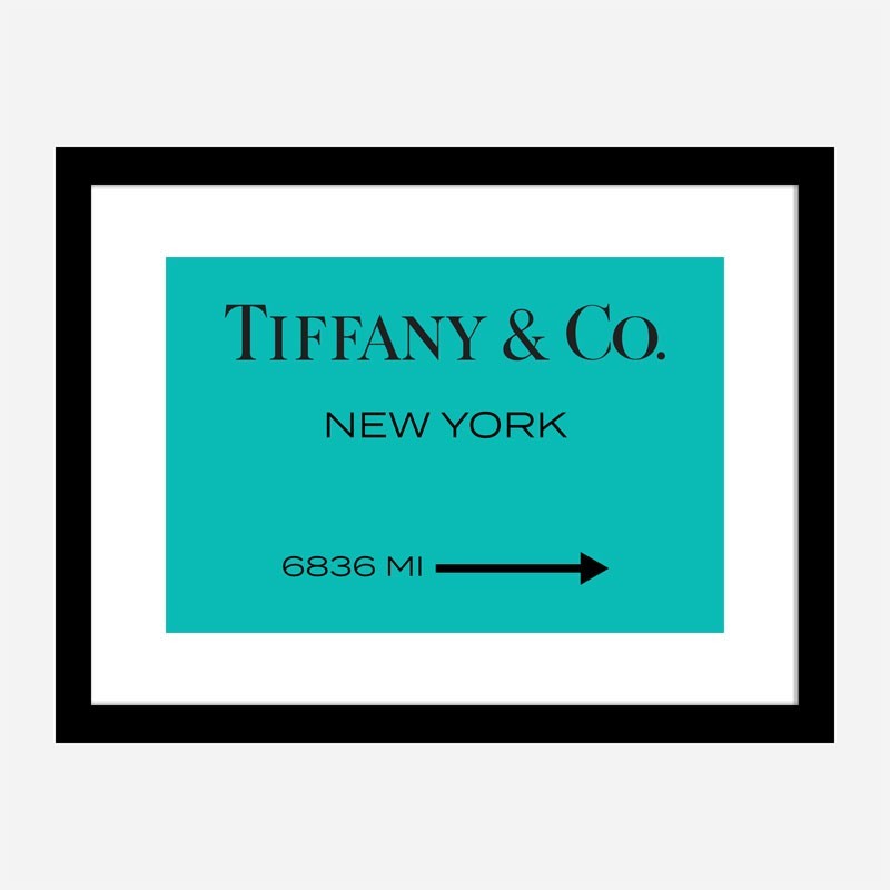 Tiffany & Co. Sign Wall Art