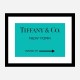 Tiffany & Co. Sign Wall Art