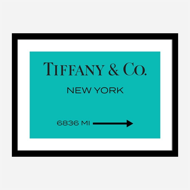 Tiffany & Co. Sign Wall Art