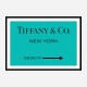 Tiffany & Co. Sign Wall Art