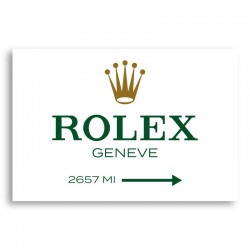 Rolex Sign Wall Art