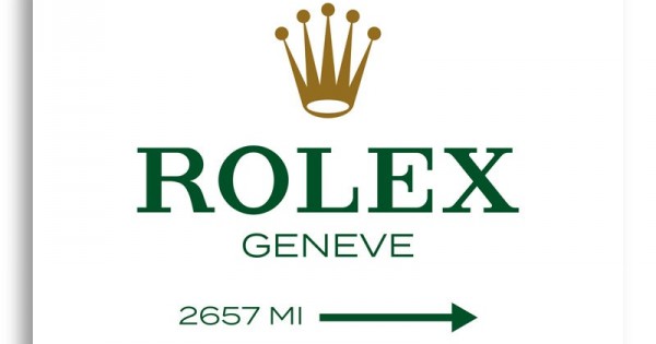 Rolex Sign Wall Art