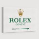 Rolex Sign Wall Art