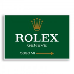 Rolex Green Sign Wall Art