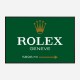 Rolex Green Sign Wall Art