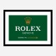 Rolex Green Sign Wall Art