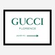 Gucci Green Sign Wall Art