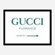 Gucci Green Sign Wall Art Gucci Green Sign Wall Art